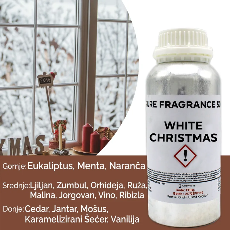 Bianco Christmas Puro Profumo Olio 500ml — foto 2