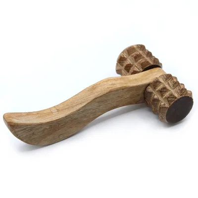 Massage Tool Ribbed Hand Roller — foto 3