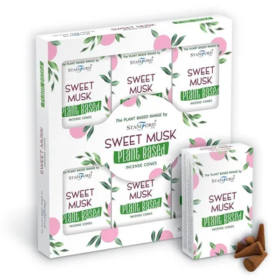 Plant Based Incenso Cones Dolce Muschio