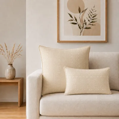 Classic Cushion Cover - Soft Stone- 30x50cm - Lumber Style — foto 1