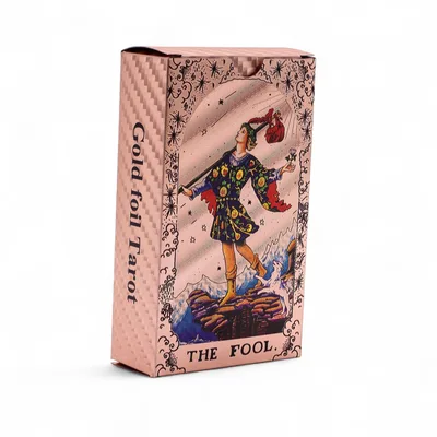 Rosa Oro Foil Tarot Card Set Moon Phase with booklet