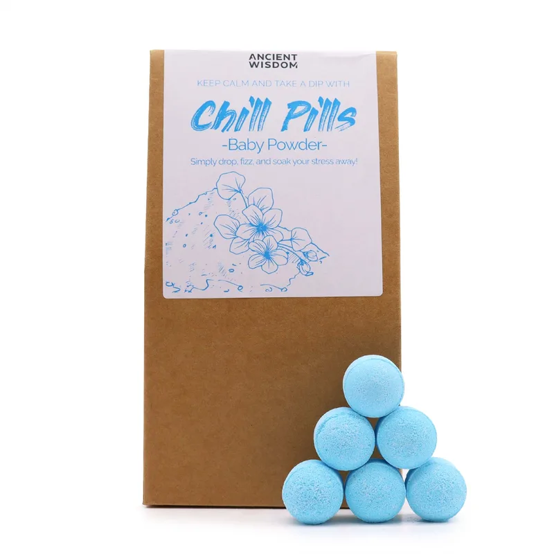 Chill Pills Gift Pack 350g Baby Powder