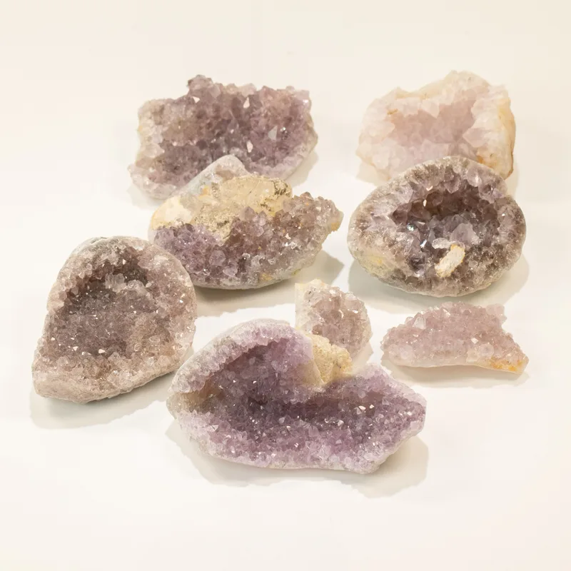 Small Assorted Amethyst Geodes - 3-5 cm (aprox 1KG) 4-6 pieces — foto 1