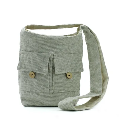 Naturale Tones Two Pocket Bags Stone Medium