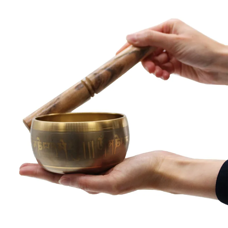 Lrg Five Buddha Singing Bowl — foto 1