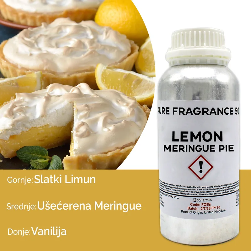 Limone Meringue Pie Puro Profumo Olio 500ml — foto 2