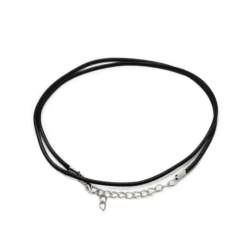 Packs Waxed Pendant Cords - 2mm x 55cm - Assorted - Nero 101 — foto 1