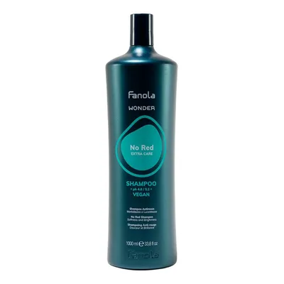 Fanola Wonder No Red Extra Care Champu Vegano 1000ml
