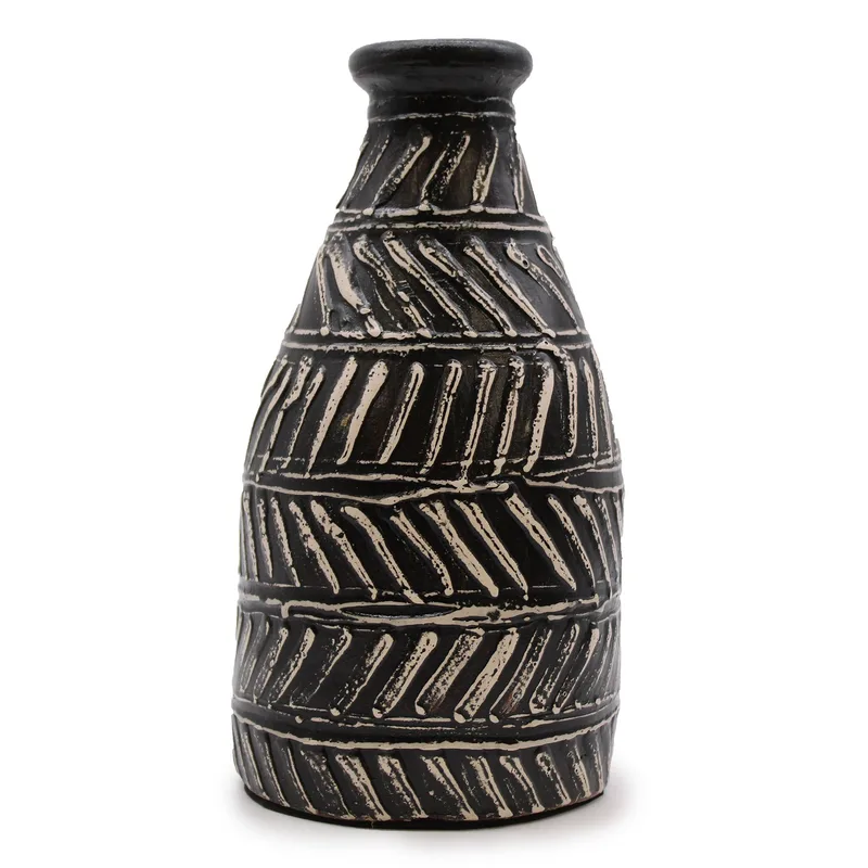 Greek Taper Vase Chocolate