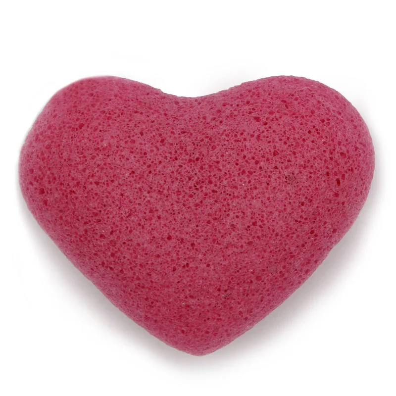 Konjac Heart Sponge - Rosa — foto 5