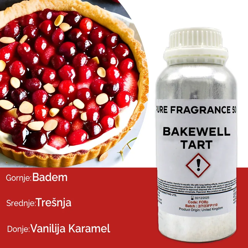 Bakewell Tart Puro Profumo Olio 500ml — foto 2