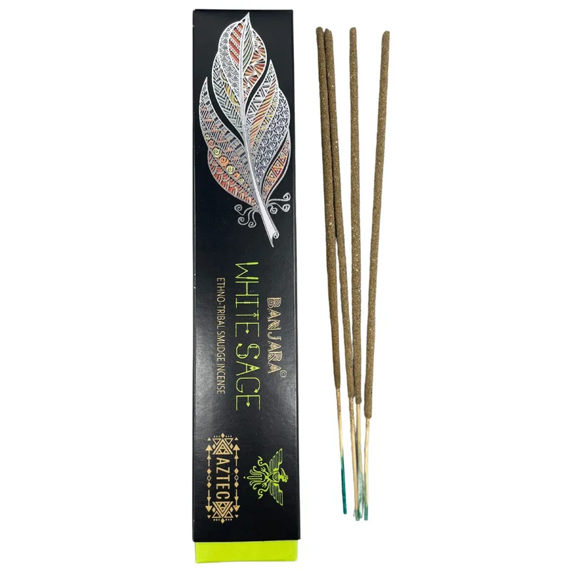 Banjara Tribal Smudge Incenso Bianco Sage — foto 2