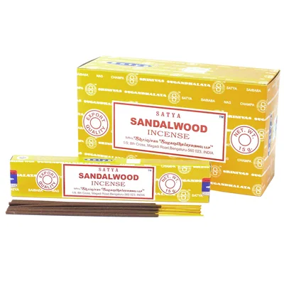 Satya Incenso 15gm - Sandalwood — foto 2