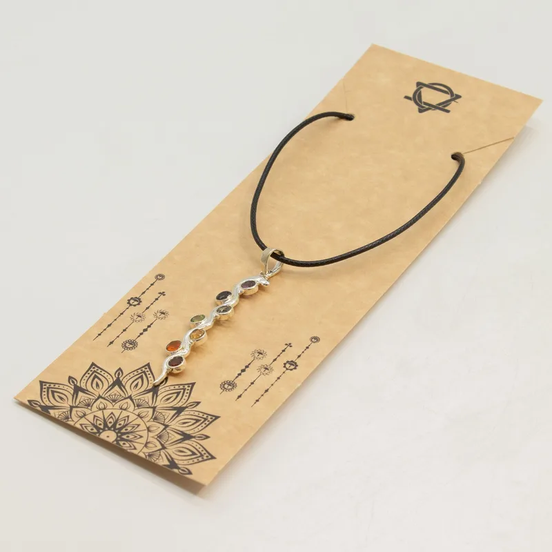 Indian Devotional Pendant Argento Plated Snake Chakra — foto 5