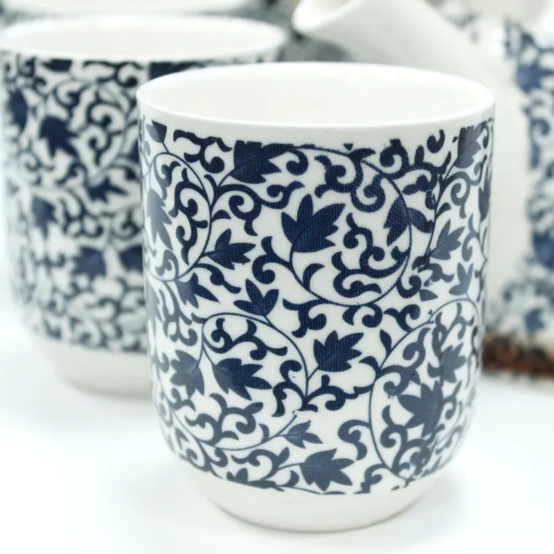 Herbal Teapot Set Blu Pattern — foto 5
