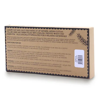 Lavanda Naturale Cotton and Juco Eye Pillow in Gift Scatola Lazy Sloth — foto 3