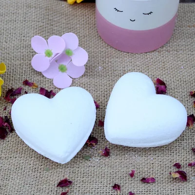 Love Heart Bagno Bomba 70g - Coconut — foto 2