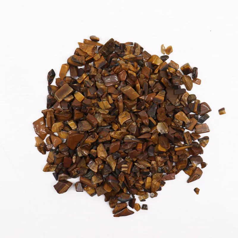 Tiger Eye Gemstone Chips Bulk 1KG