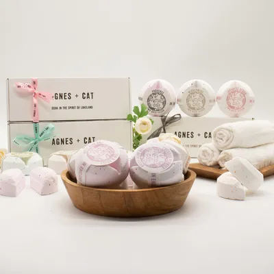 Agnes + Cat Secret Garden Bagno Fizzer Gift Set — foto 5