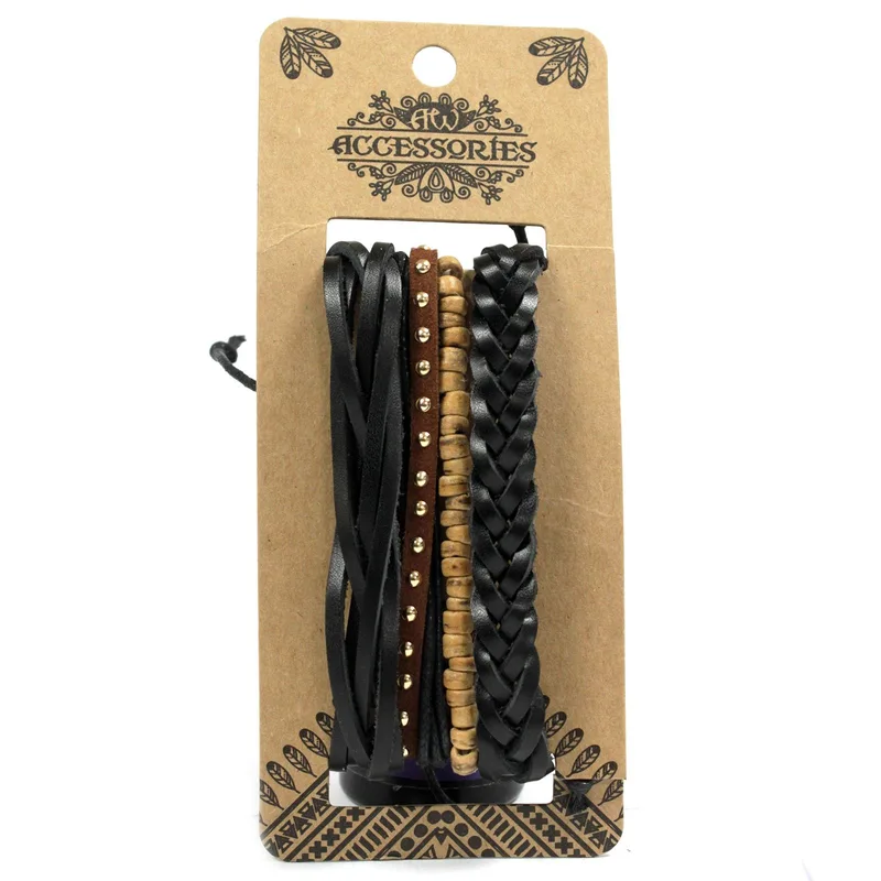 Mens Bracelet Sets - Nero & Macho (asst)