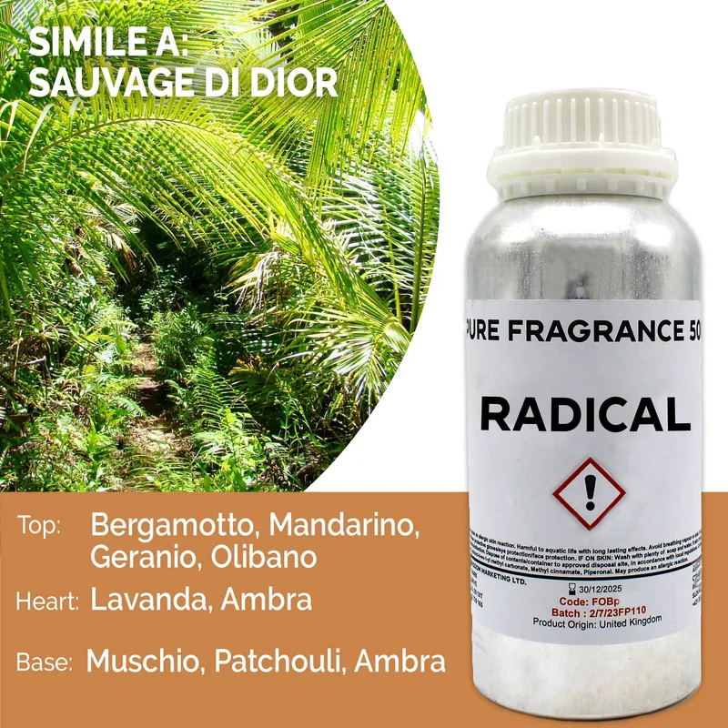 Olio profumo puro radical 500 ml — per ambienti — foto 4