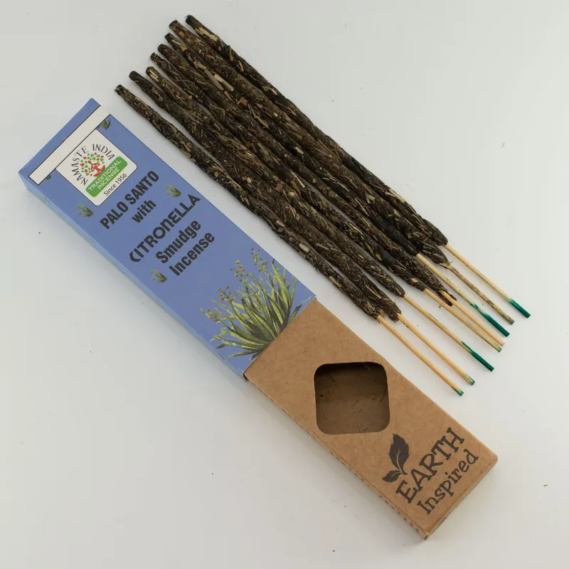 Earth Inspired Smudge Incenso - Citronella — foto 1