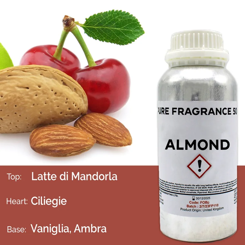 Almond Puro Profumo Olio - 500ml — foto 2