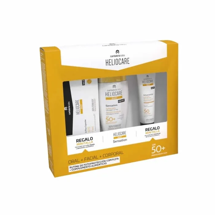 Heliocare 360 Opti D Sensation Ultra Light Oil Free Spf50+ 50ml Set 2 Parti