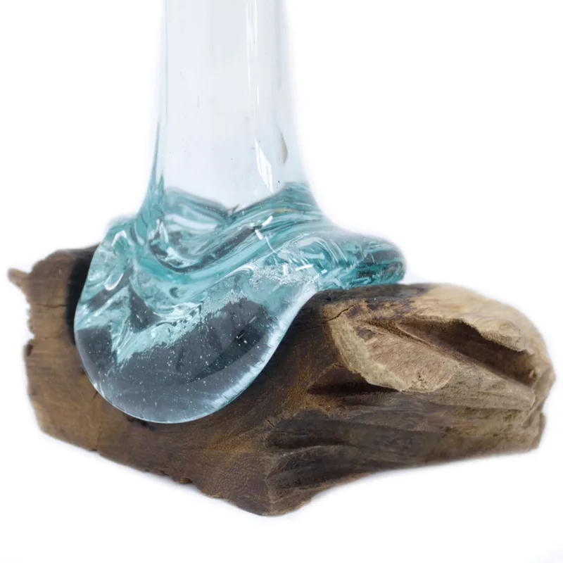 Molten Glass on Legno Vase — foto 5