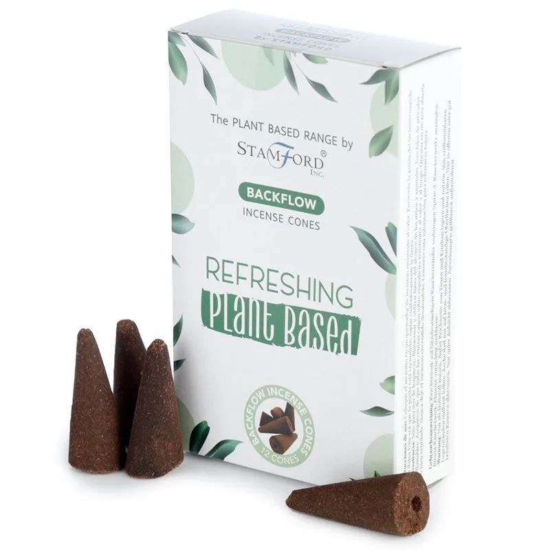 Plant Based Backflow Incenso Cones Refreshing — foto 3