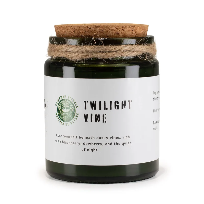 Greenman Woodwick Soy Candela Twilight Vine — foto 6
