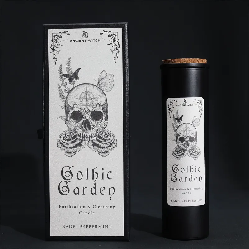 Ancient Witch Purification Candele Gothic Garden