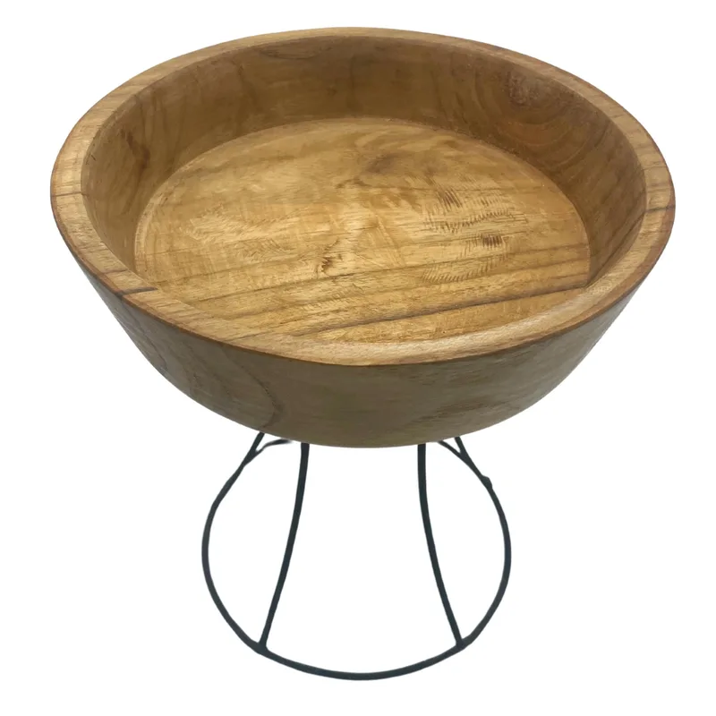 Elevated Teak Bowl 20cm Medium Tray — foto 2
