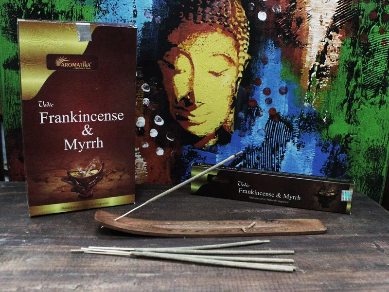 Vedic Incenso Sticks - Frank & Myrrh — foto 1