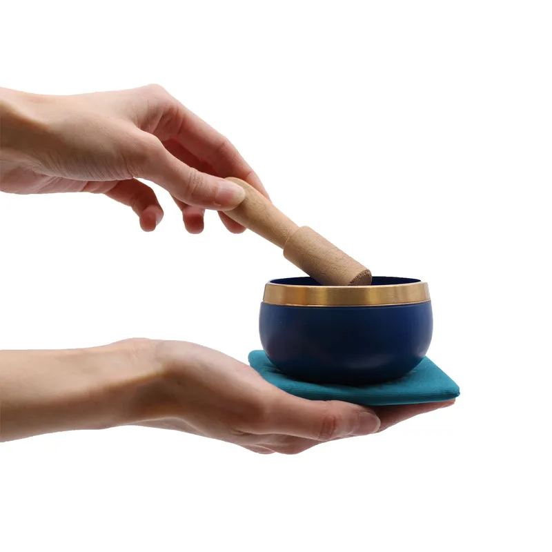 Chakra Pyramid Singing Bowl Gift Set — foto 5