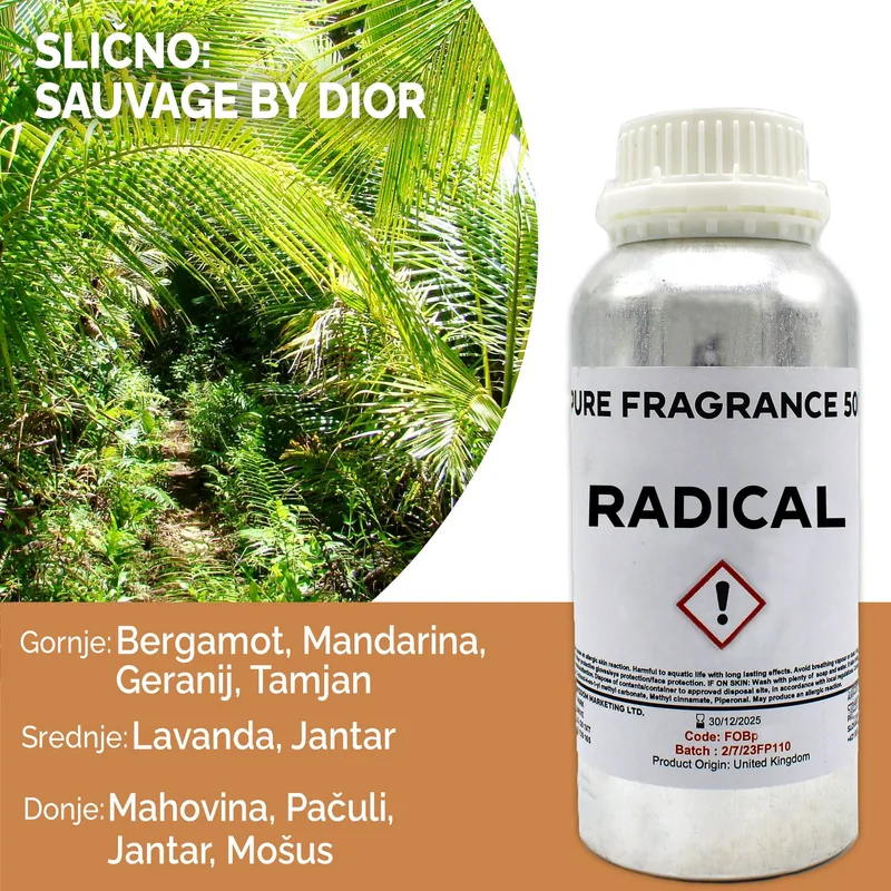 Olio profumo puro radical 500 ml — per ambienti — foto 2