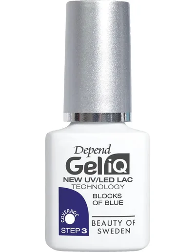 Beter Depend Gel Iq Esmalte Blocks Blue 41120