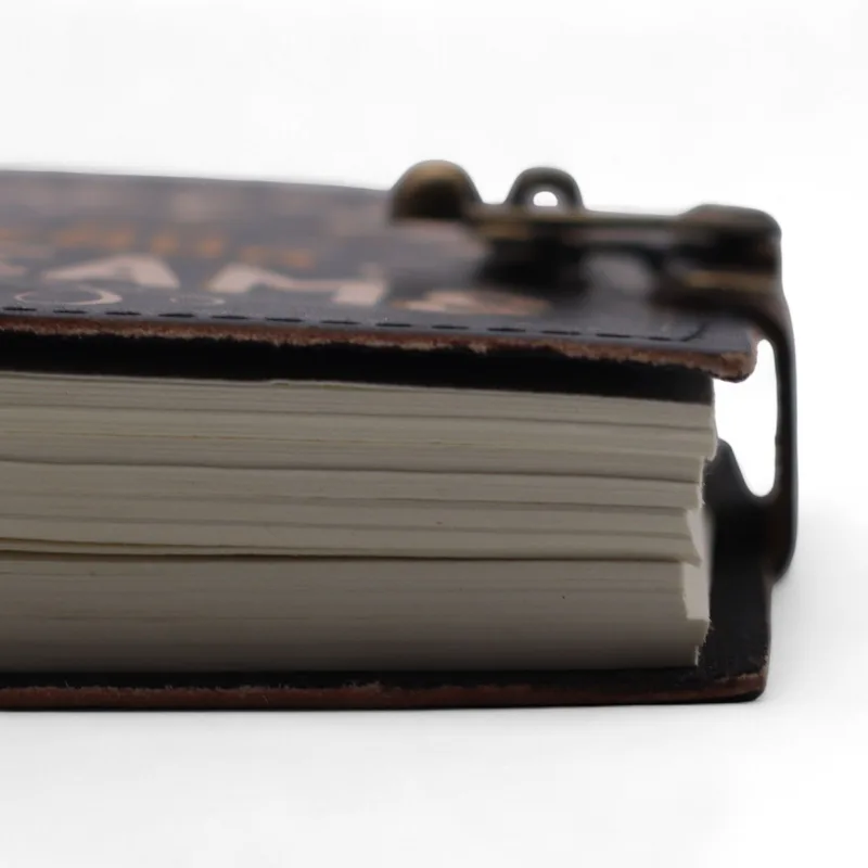 Leather Printed Notebook – Never Give Up On Your Dreams 17.8×12.7 cm — foto 4