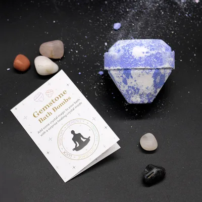 Gemstone Bagno Bomba - Raspberry & Pomegranate — foto 5