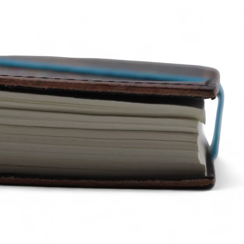 Leather Printed Notebook – My Chakras Are Aligned AF 17.8×12.7 cm — foto 2