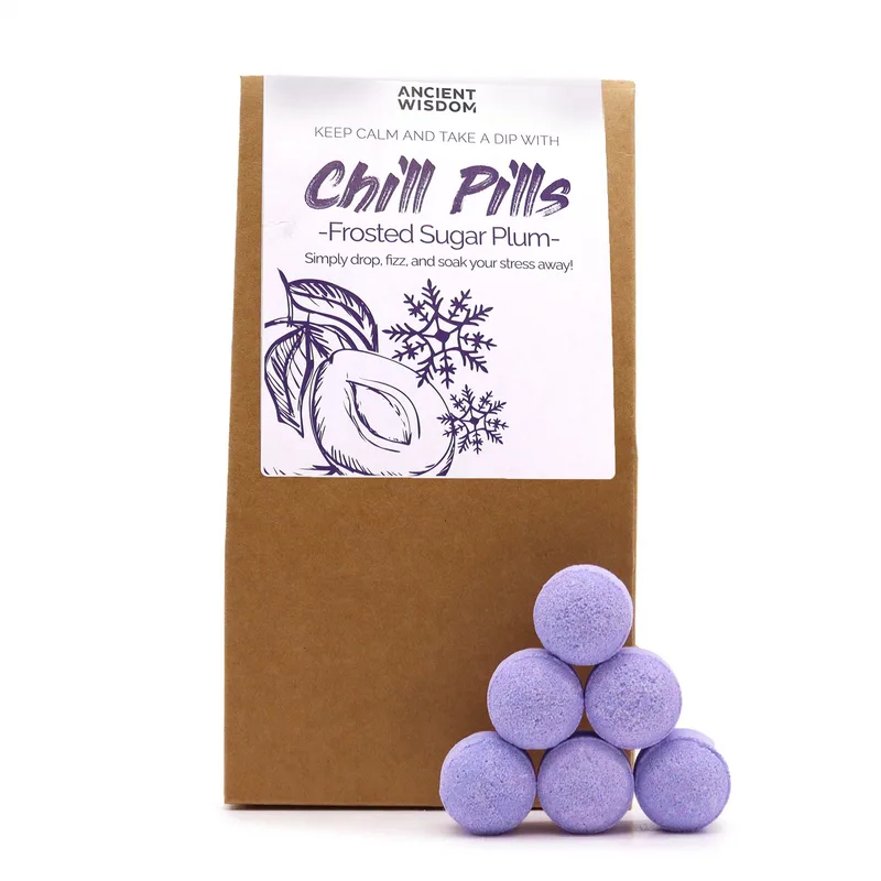 Chill Pills Gift Pack 350g Frosted Sugar Plum