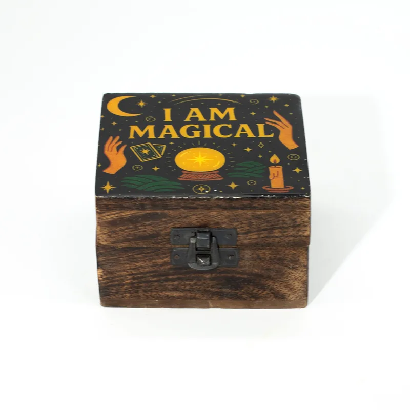 Small Enamelled Scatola - I am Magical