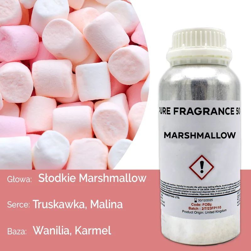 Marshmallow Puro Profumo Olio 500ml — foto 1