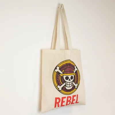 Nomad Sari Iconic Basic Tote Bag - REBEL - Naturale 4oz — foto 2