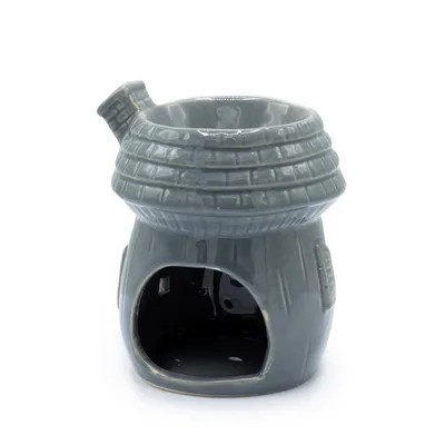 Mushroom House Olio Bruciatore - Grey