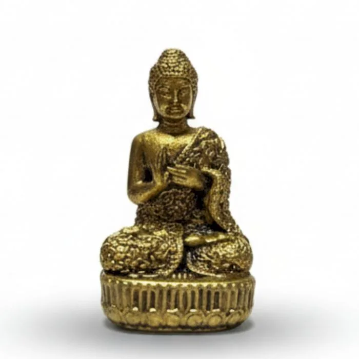 Brass Miniature Gods - Buddha (17gms) - 34mm — foto 2