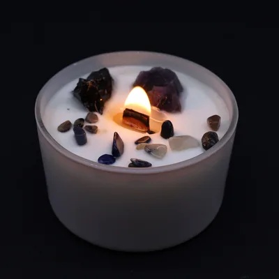 Chakra Crystal Candele Solar Plexus Chakra — foto 1
