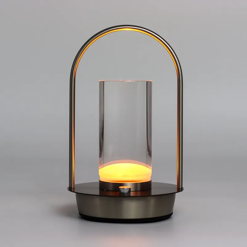 Touch Lamp Crystal Lantern USB Rechargable — foto 3