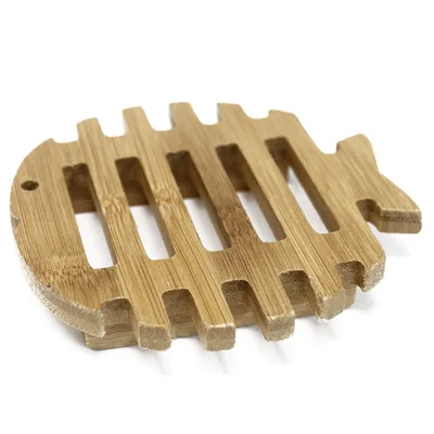 Hemu Legno Sapone Dish - Fish