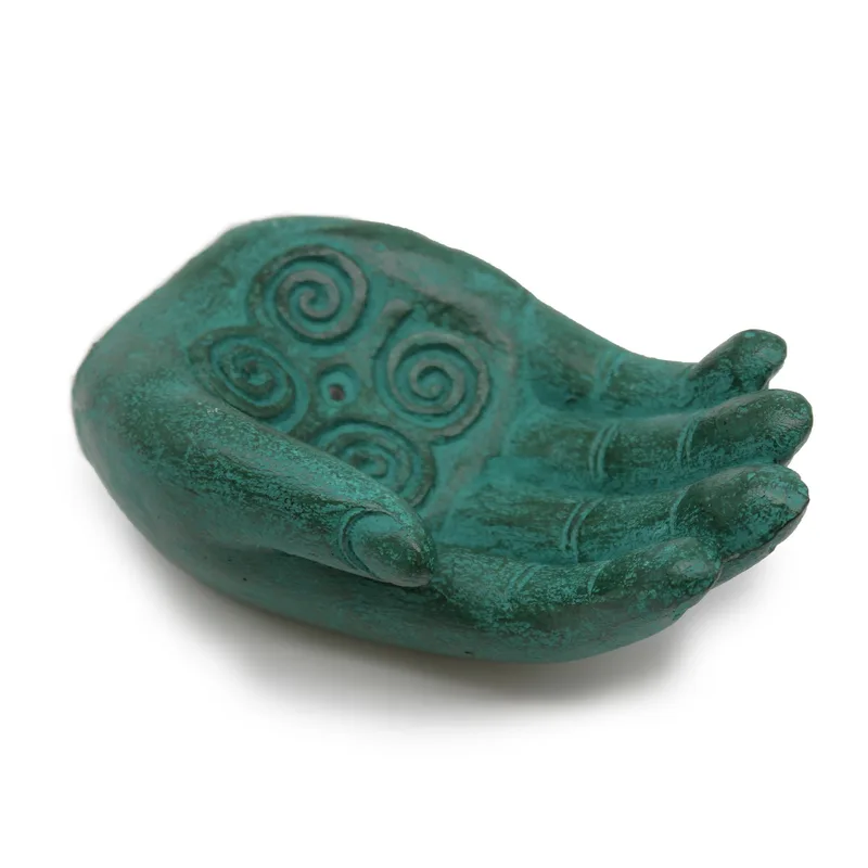 Hand Incenso Bruciatore Strength Verde — foto 1